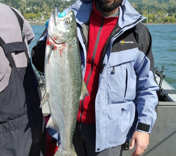 Tweet: Who’s got a sunburn, a spring-run Chinook, and can…