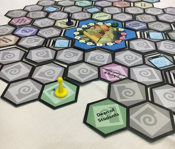 Tweet: Playing through the @PortlandCC onboard game at th…